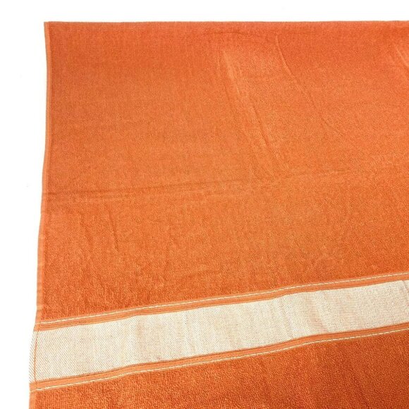 HERMES Bath towel Interior Throw Blanket Yachting logo Large format towel Unused - Picture 6 of 11